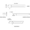 Ekena Millwork Heaton Hidden Support Steel Bracket w/ 16" Support Depth, Antiqued Bronze 3"W x 20"D x 2"H BKTM03X20X02HEABZ - alternate 9